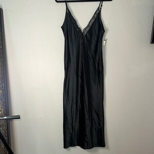 INC International Concepts Black Chemise